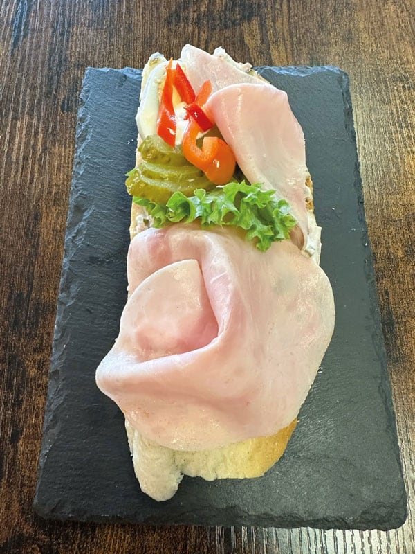 Šunka, pařížský salát