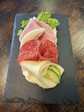 Šunka, pařížský salát